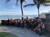 Performing on the beach in Miami, FL at the Mandarin Oriental in April 2018.